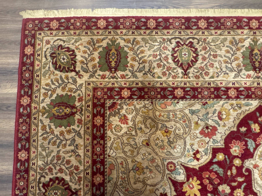 Karastan Rug 8.8 x 12, Antique Legends Royal Tabriz, Wool Pile, Vintage, Rare Design