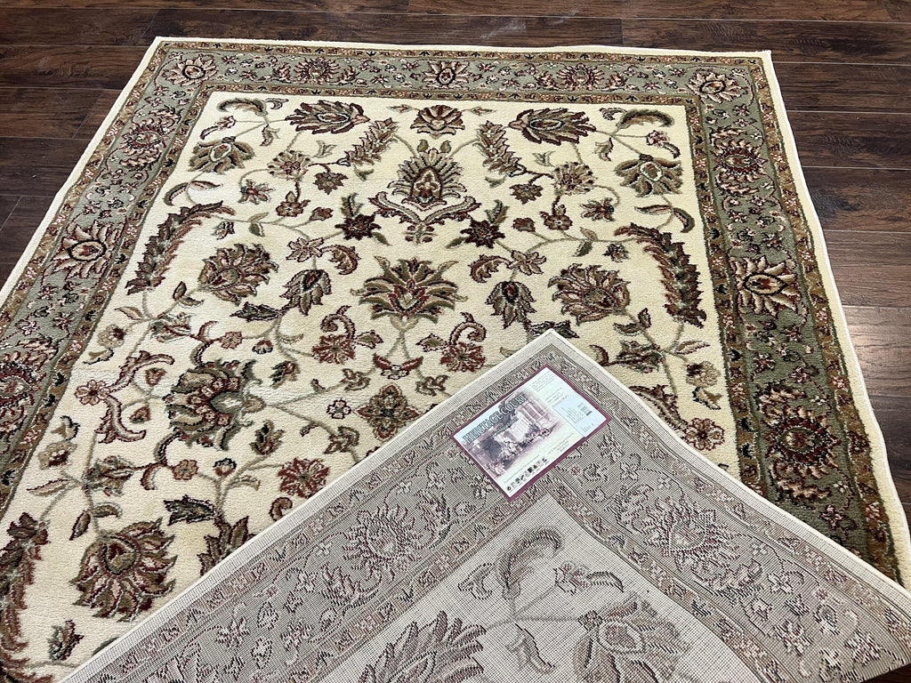Floral Oriental Rug 5x7, Turkish Power Loomed Carpet, Traditional Design