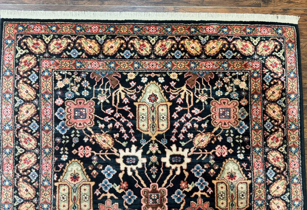 Karastan Rug 5.9 x 8.6, Chahar Mahal #604, Wool Vintage Discontinued Karastan Carpet