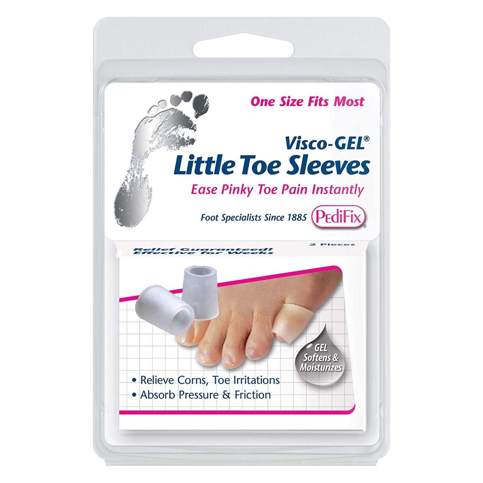 PediFix Visco-Gel Little Toe Sleeves 2 Ct