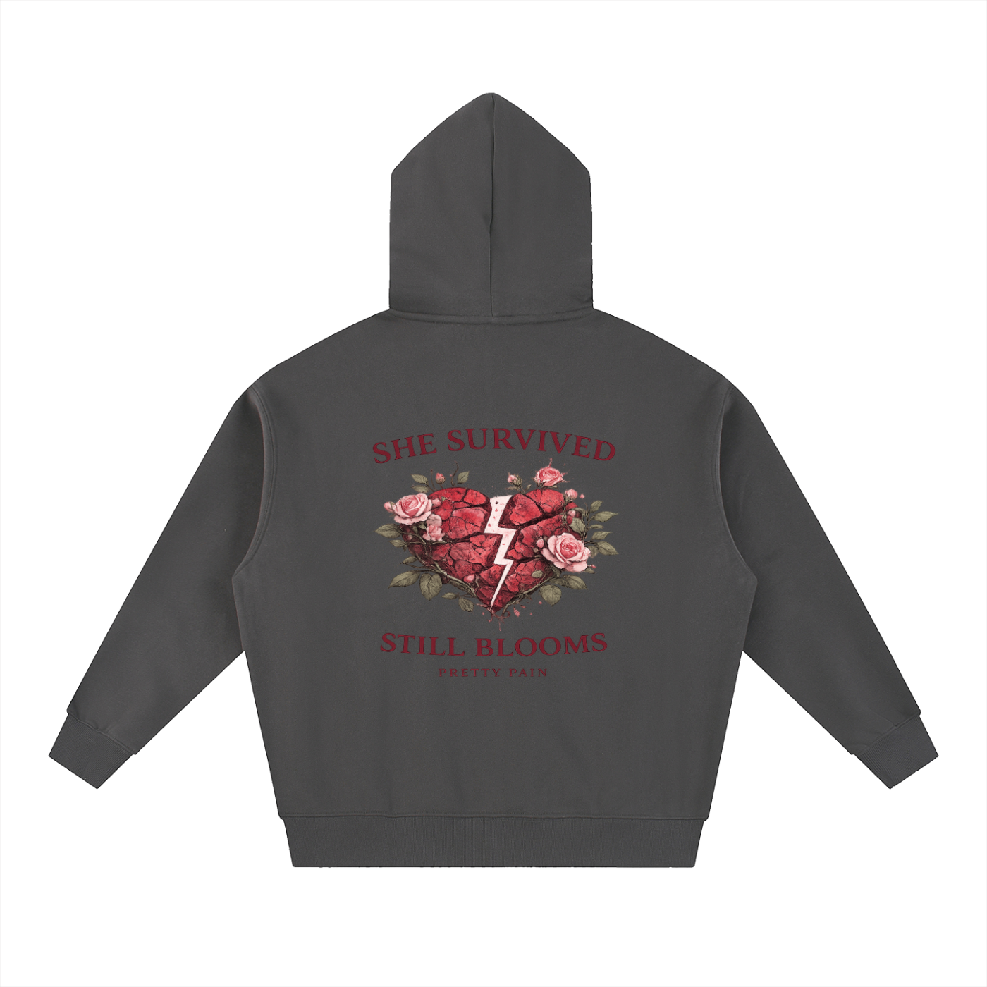Essential Oversized Fleece Boxy Hoodie
