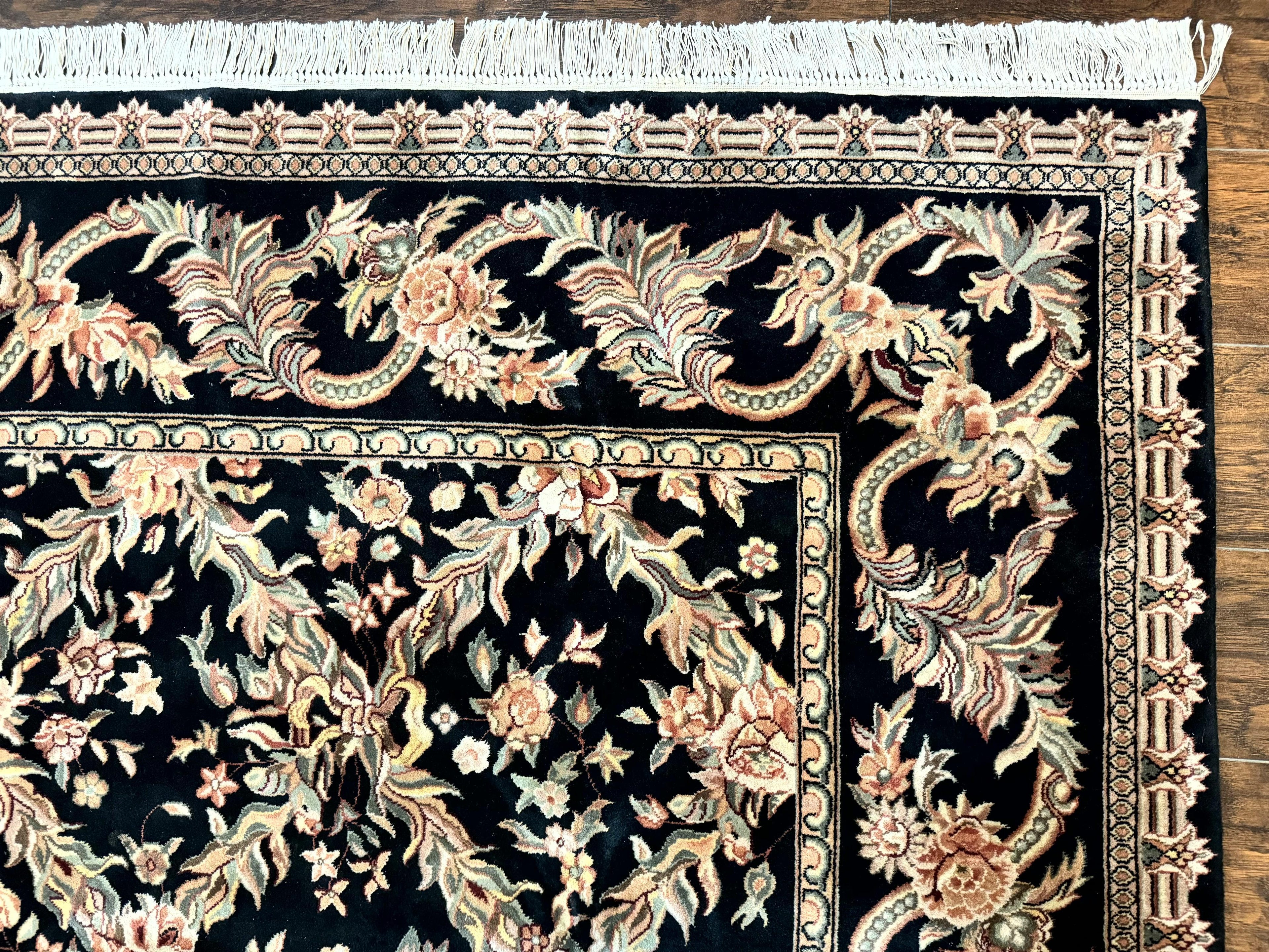 Pak Persian Rug 8x10, Black, Handmade