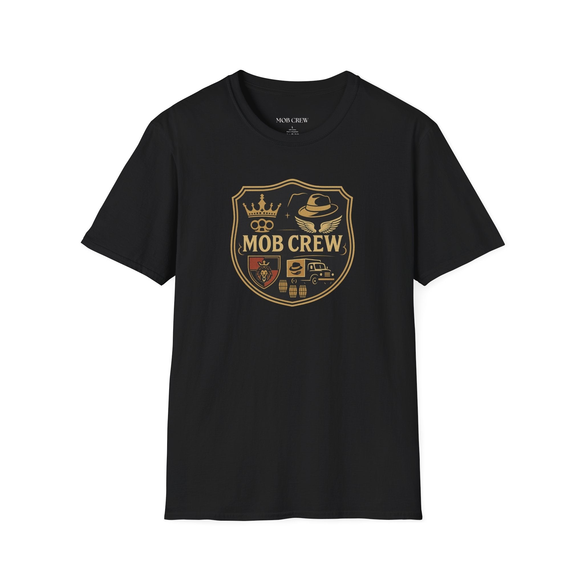 Mob Crew Family Shield T-Shirt Join Our Crew