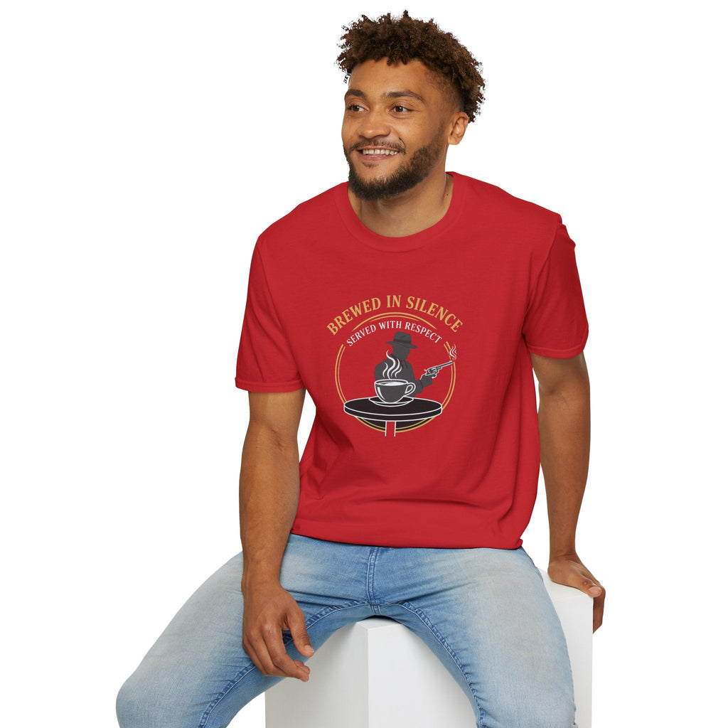 Mob Crew Brewed in Silence Served with Respect Vintage T-Shirt