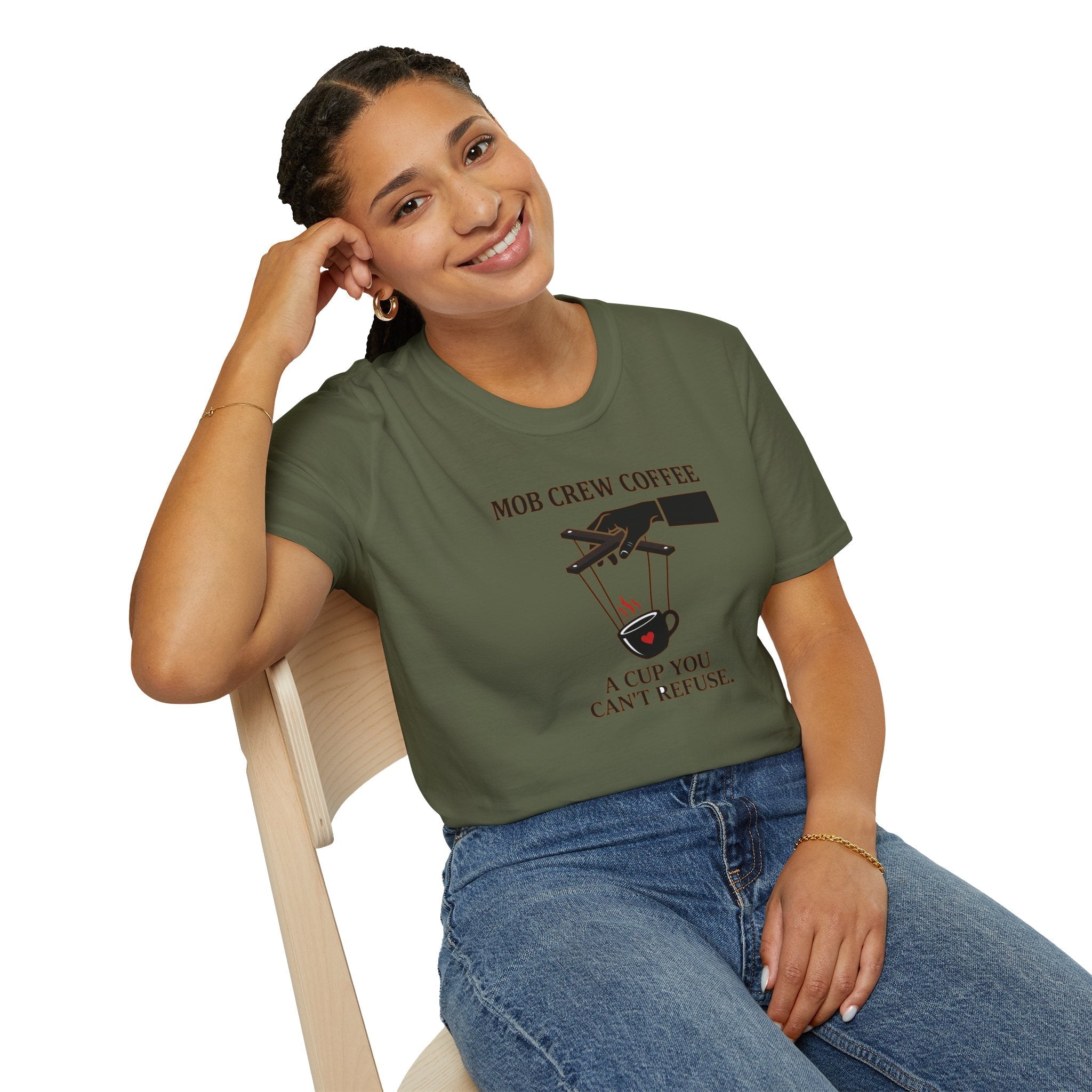Mob Crew A Cup You Can't Refuse T-Shirt - Stylish Statement Wear for Trendsetters