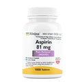 Rising Health Pain Relief - Low Dose Aspirin 81mg For Adults - Compared To Bayers - Enteric Coated Low Strength Aspirin Tablets - Pain Reliever For Minor Aches And Pains - Made In USA