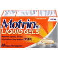 Motrin® IB Liquid Gels – Ibuprofen 200 mg (80 Count)