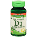 Nature's Truth High Potency Vitamin D3 1,000 IU Softgels