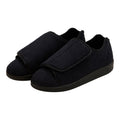 Silverts Slippers - Black, Size 12 / 2X-Wide