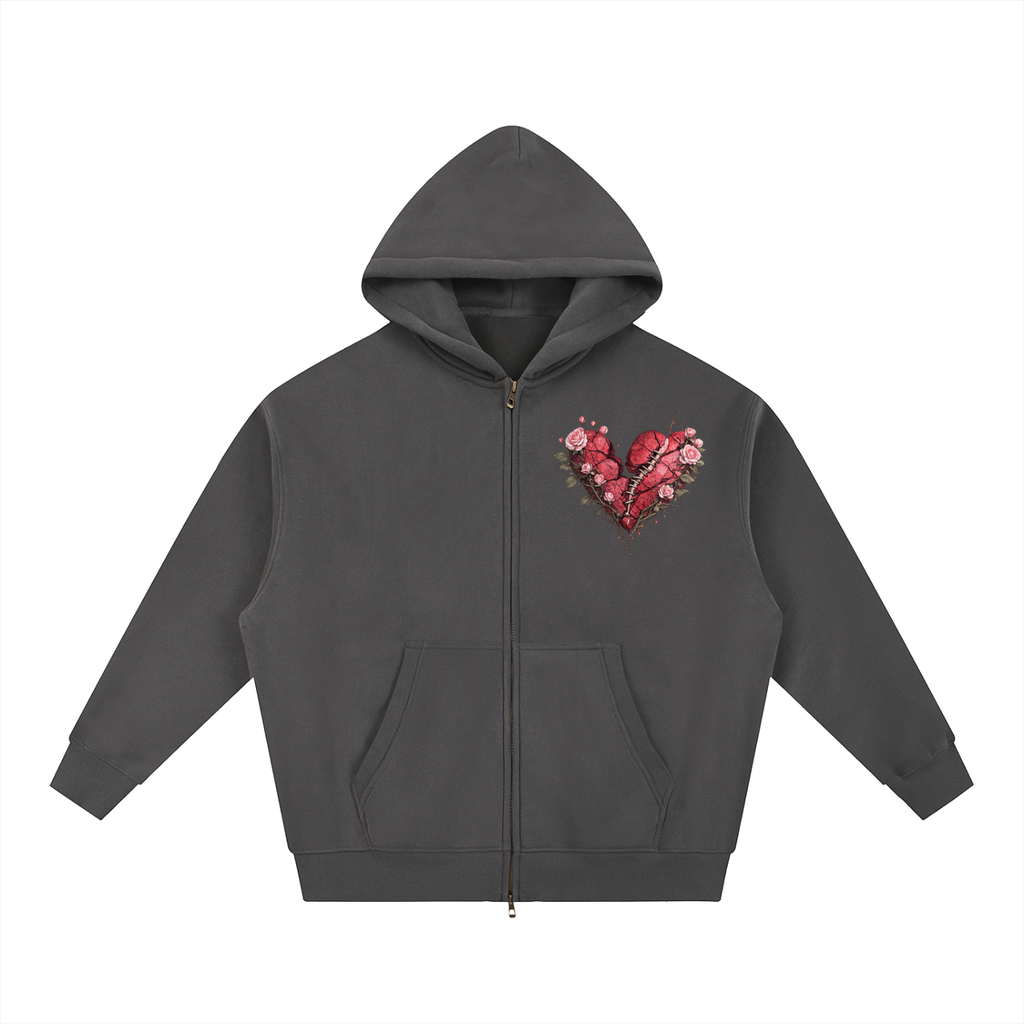 Essential Oversized Fleece Boxy Hoodie