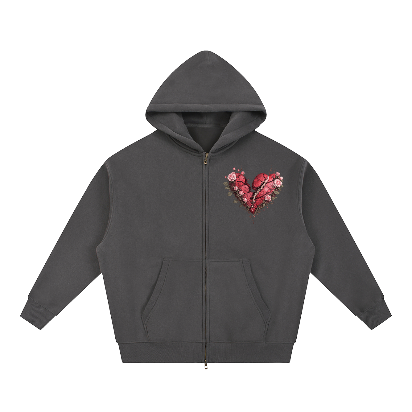 Essential Oversized Fleece Boxy Hoodie