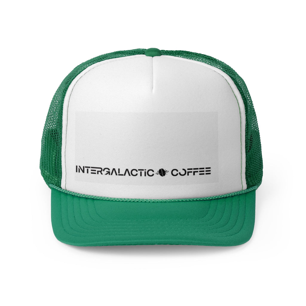 Intergalactic Coffee Trucker Caps