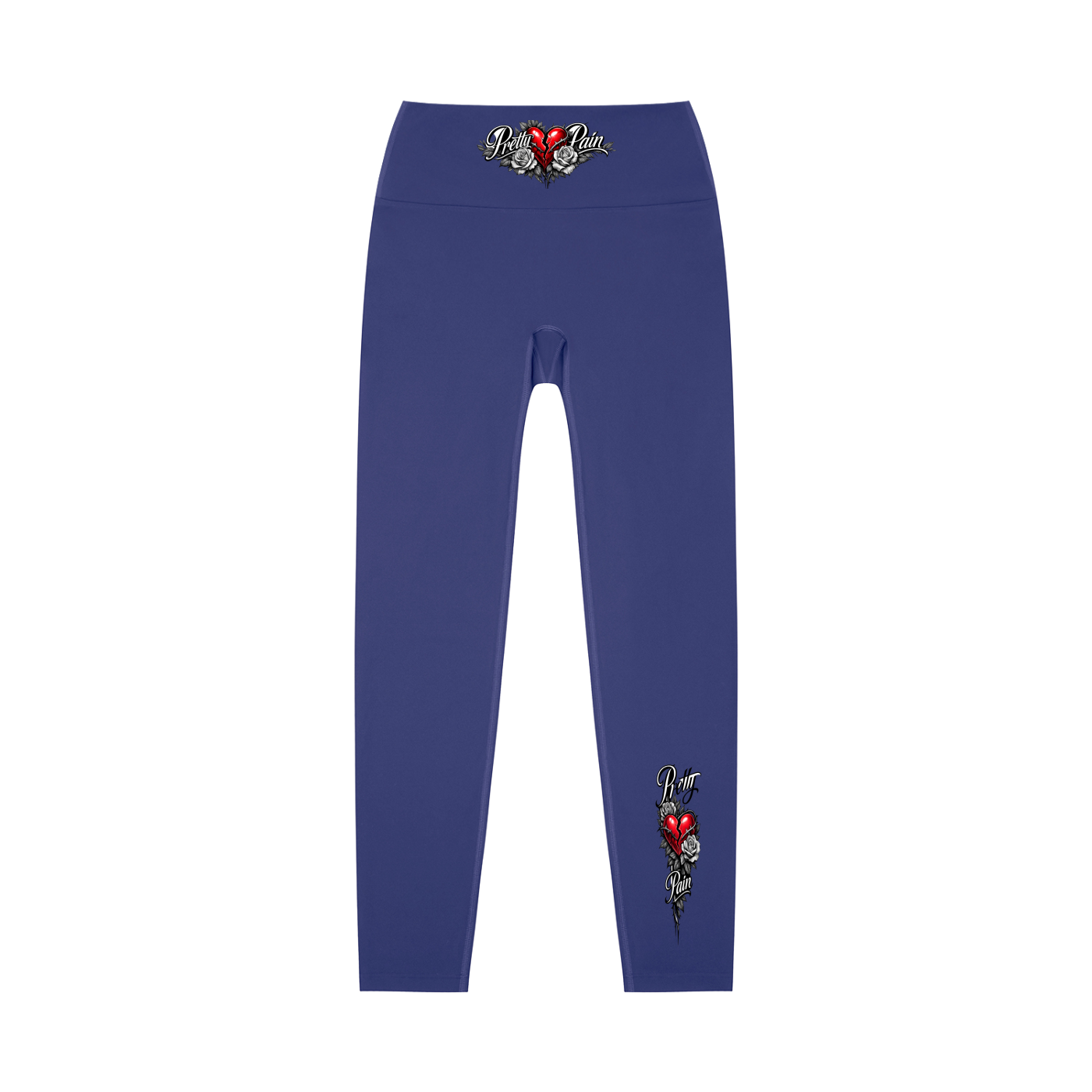 PRETTY PAIN High-Waisted Yoga Leggings