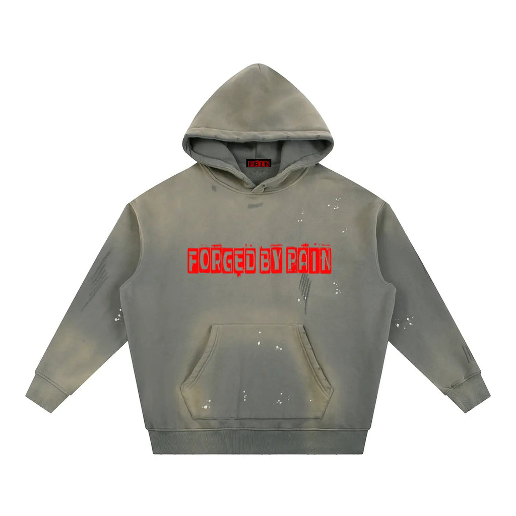 BFP Vintage Washed Forged by Pain Fleece Hoodie