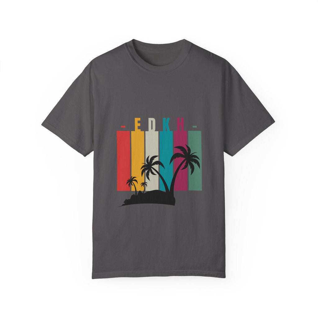 EDKH Unisex Garment-Dyed T-Shirt | Retro Summer Style