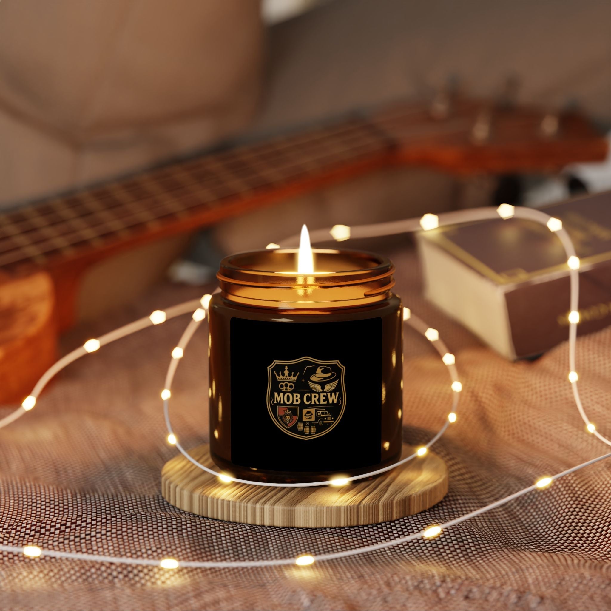 Mob Crew Scented Soy Aromatherapy Candle for Relaxation and Wellness