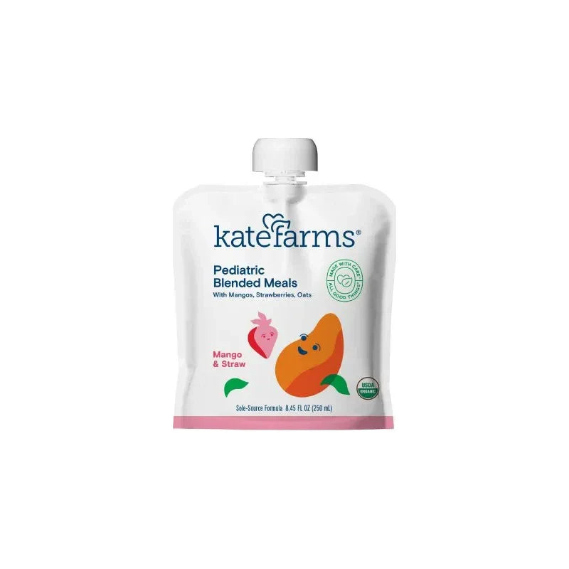 Kate Farms - Kate Farms Pediatric Blended Meals, Mango & Strawberry, 8.45 Fl Oz (250 Ml) EA/1
