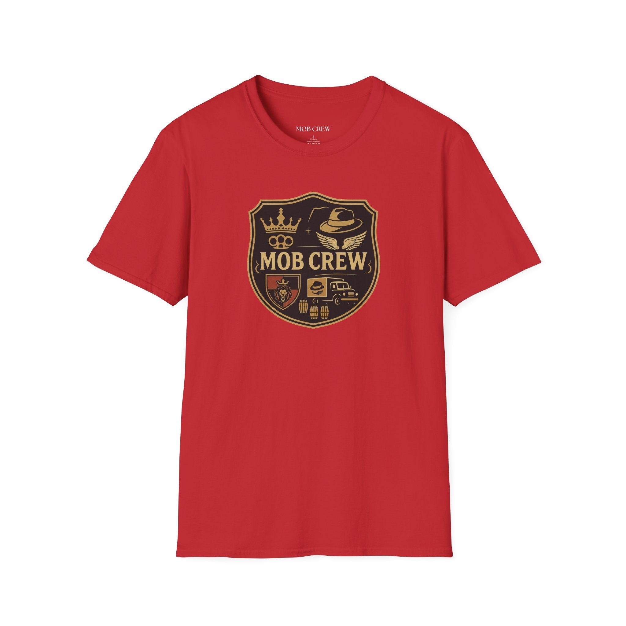 Mob Crew Family Shield T-Shirt Join Our Crew