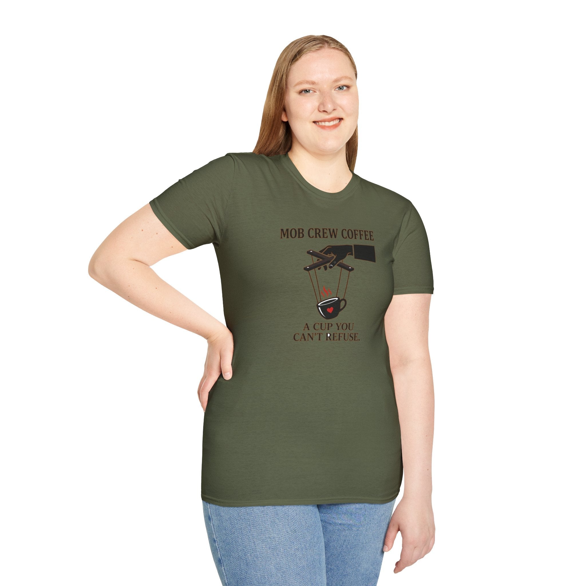 Mob Crew A Cup You Can't Refuse T-Shirt - Stylish Statement Wear for Trendsetters