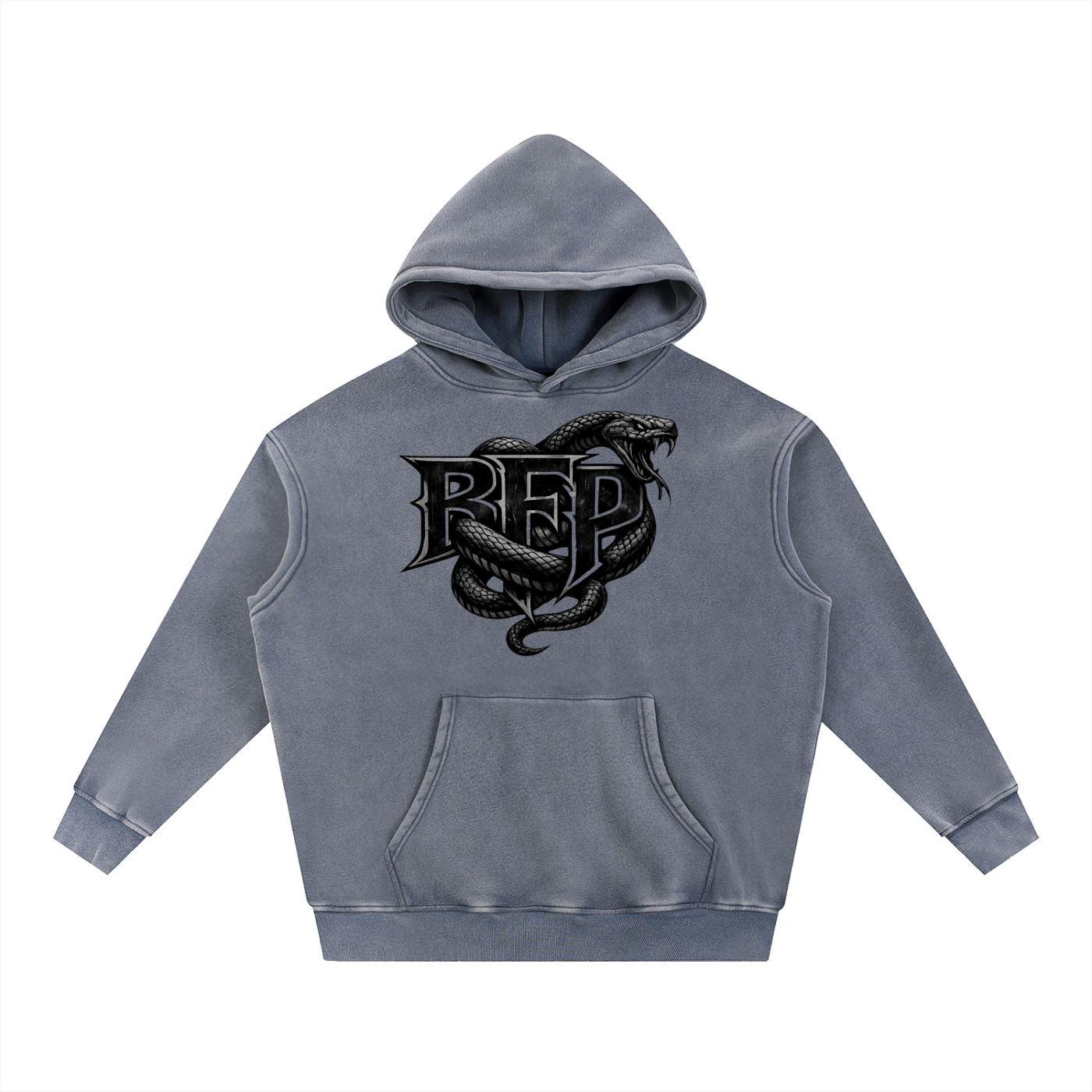 Slime BFP Snow Wash Fleece Oversize Hoodie
