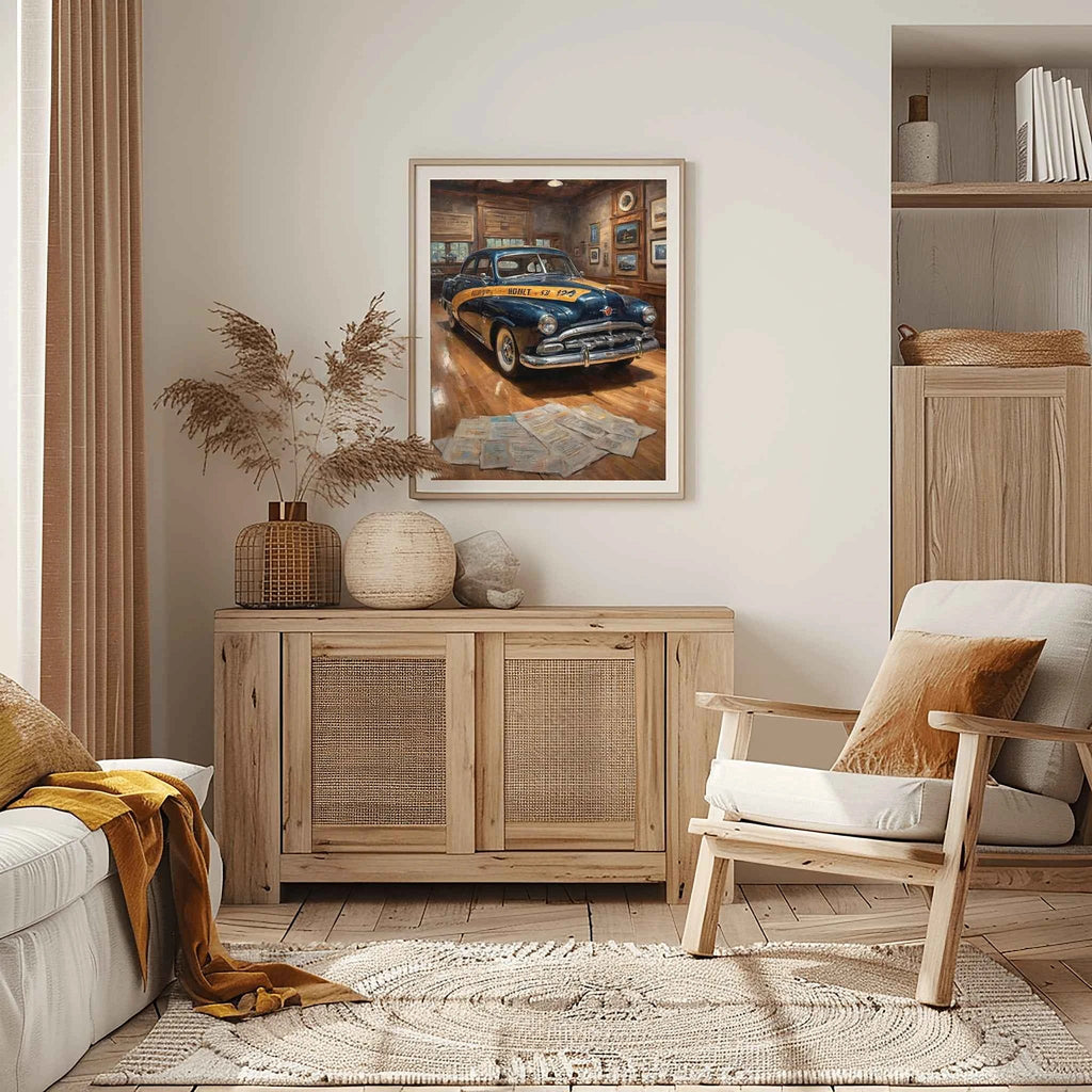 1953 Step-Down "Championship Heritage" Art Print | Classic Racing Gallery