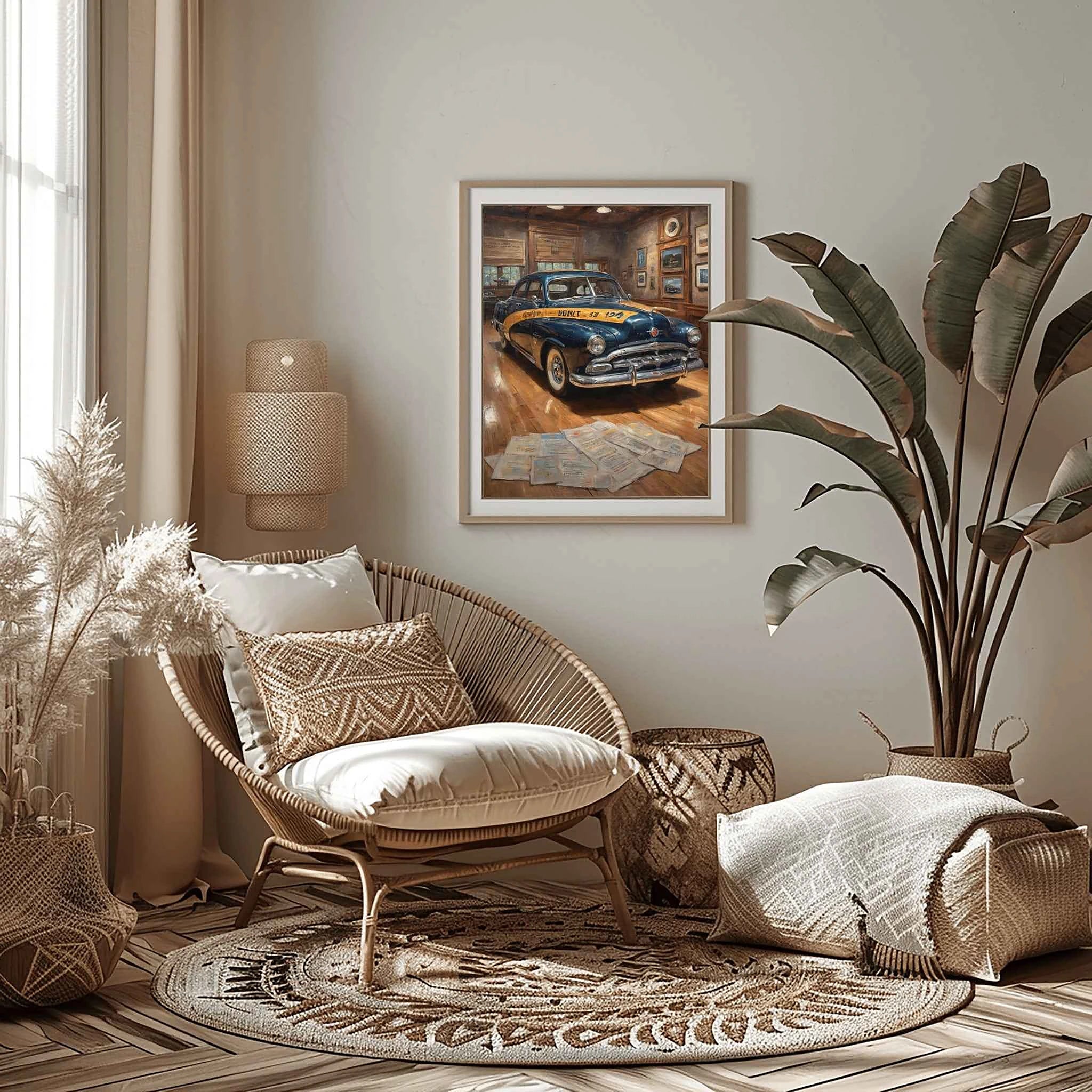 1953 Step-Down "Championship Heritage" Art Print | Classic Racing Gallery