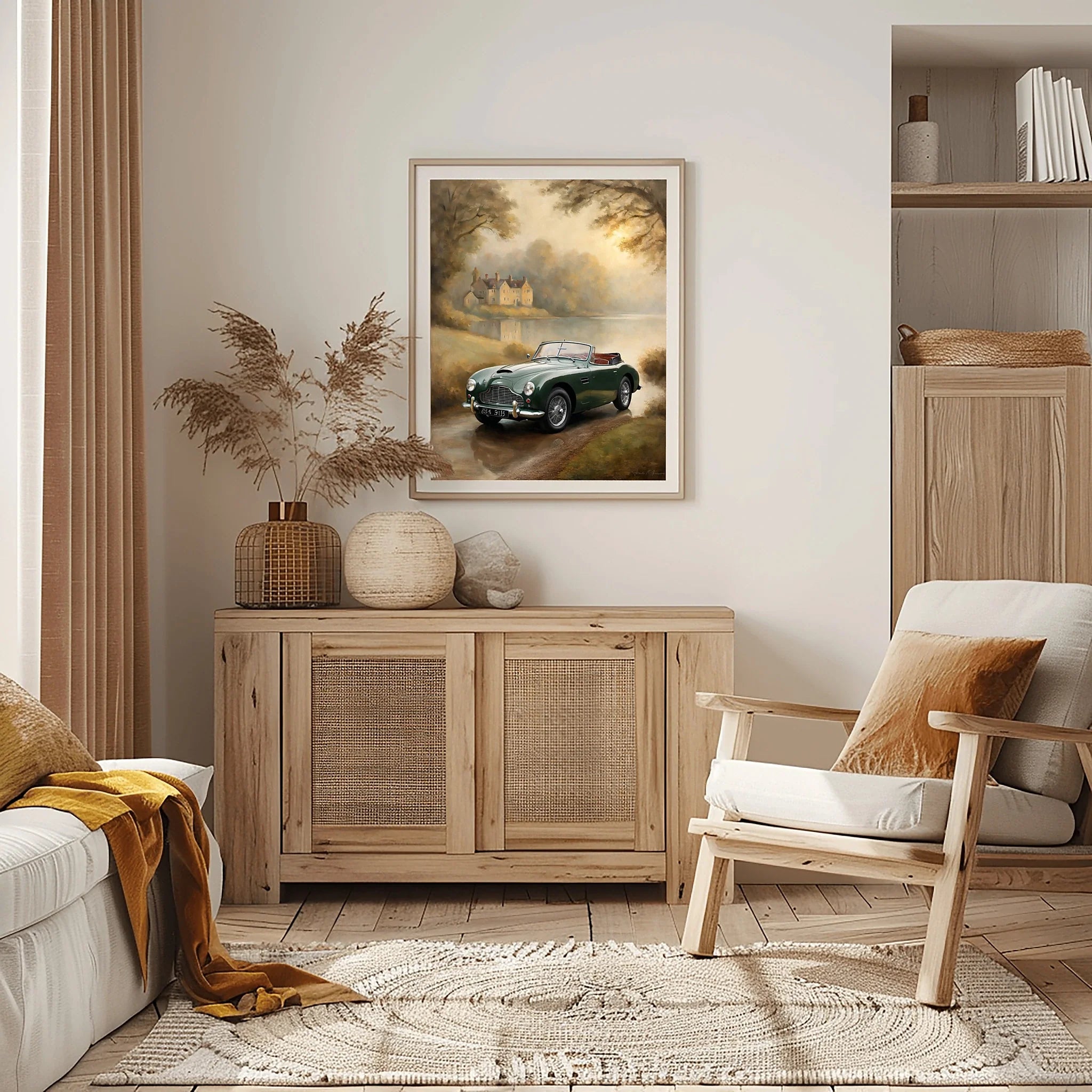 1954 Drophead "Lakeside Serenity" Art | Manor House Heritage Print