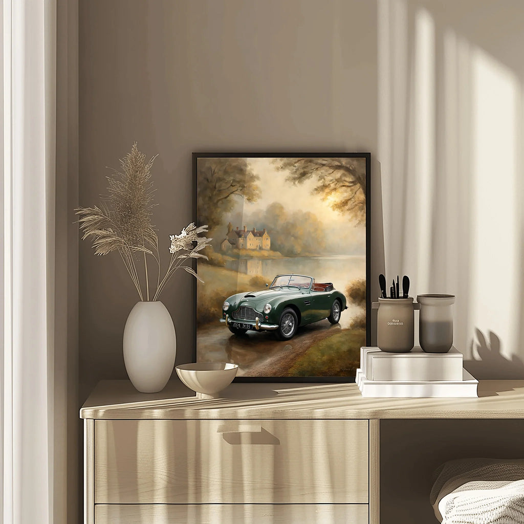 1954 Drophead "Lakeside Serenity" Art | Manor House Heritage Print