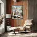 1956 American Formal Luxury Sedan - Town Edition | Poster Canvas