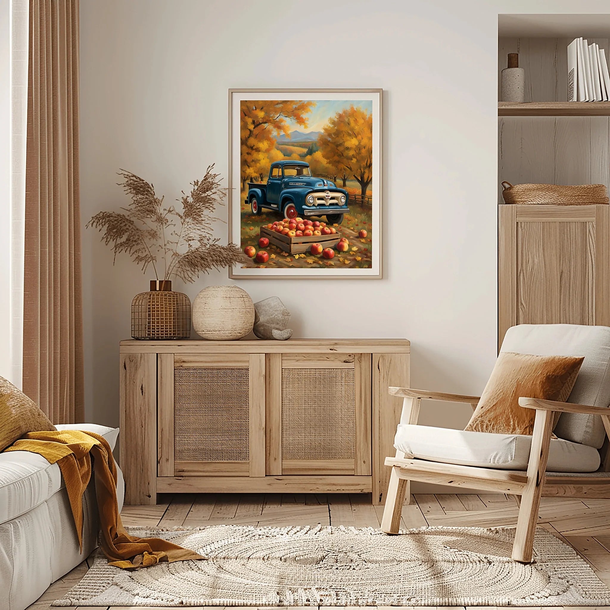 1956 Effie Classic Pickup - Harvest Edition | Poster Canvas
