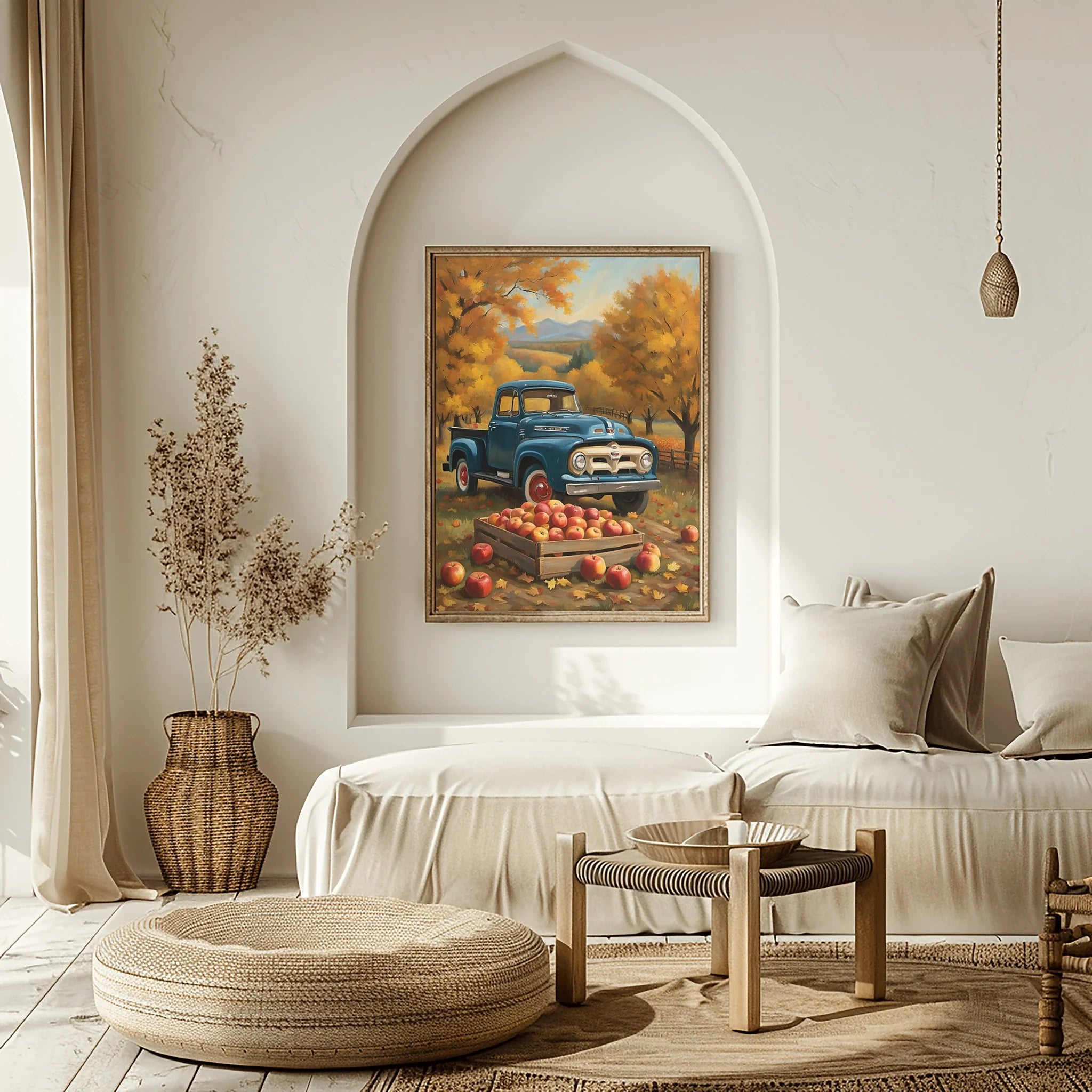 1956 Effie Classic Pickup - Harvest Edition | Poster Canvas
