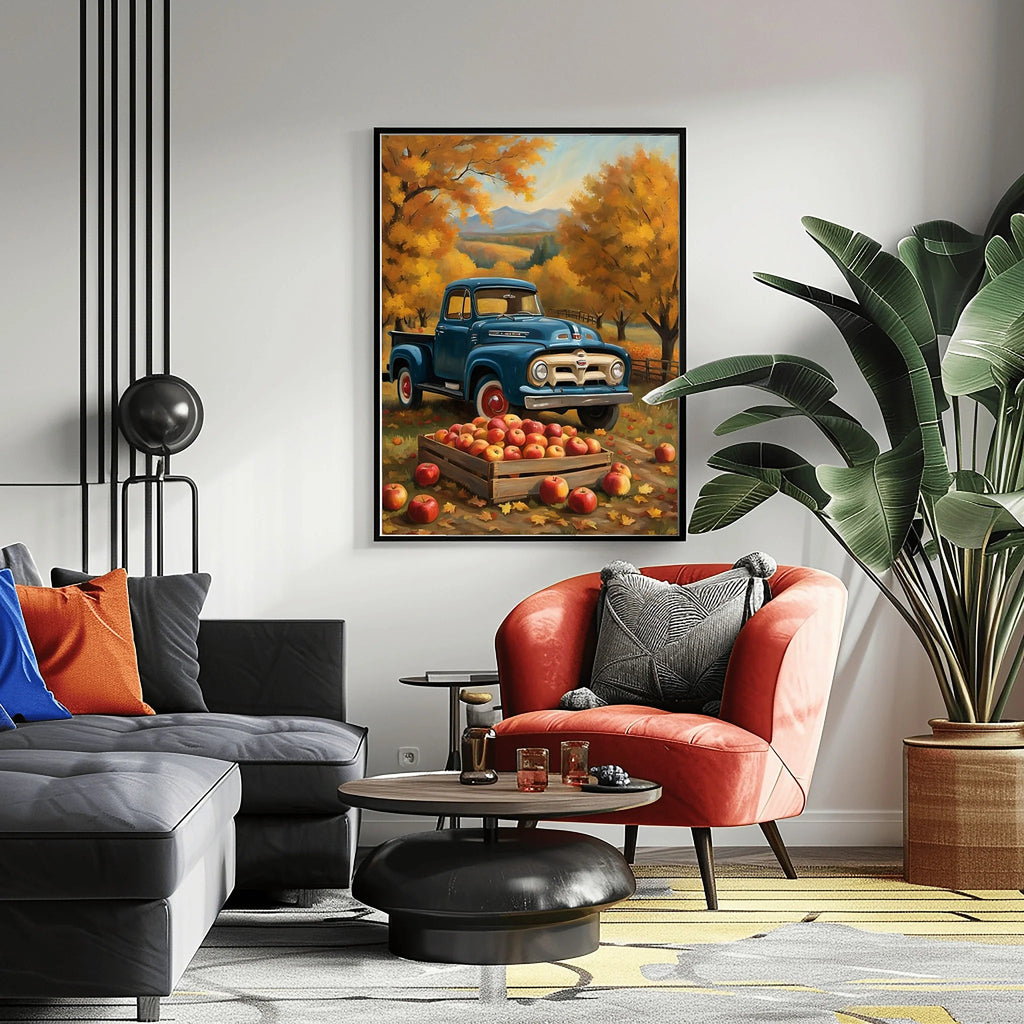 1956 Effie Classic Pickup - Harvest Edition | Poster Canvas