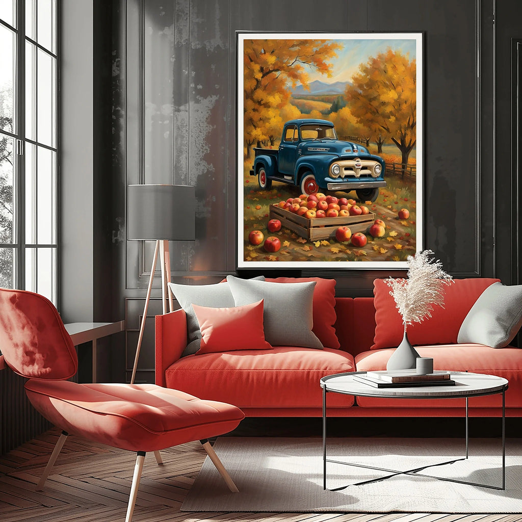 1956 Effie Classic Pickup - Harvest Edition | Poster Canvas