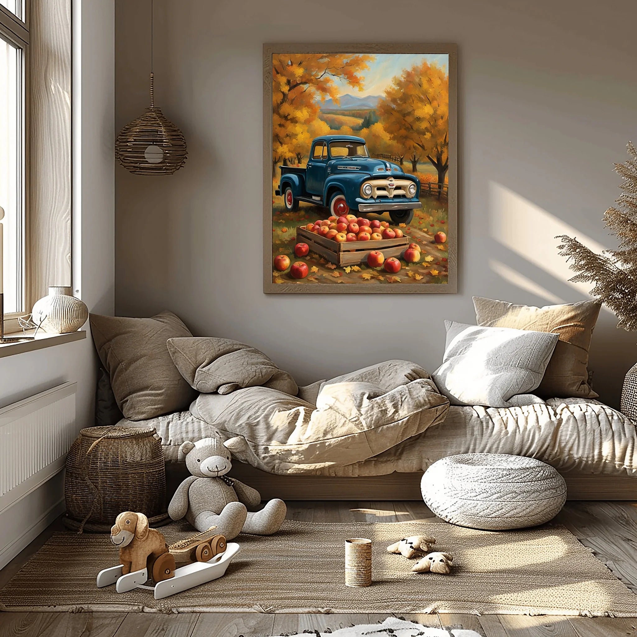 1956 Effie Classic Pickup - Harvest Edition | Poster Canvas