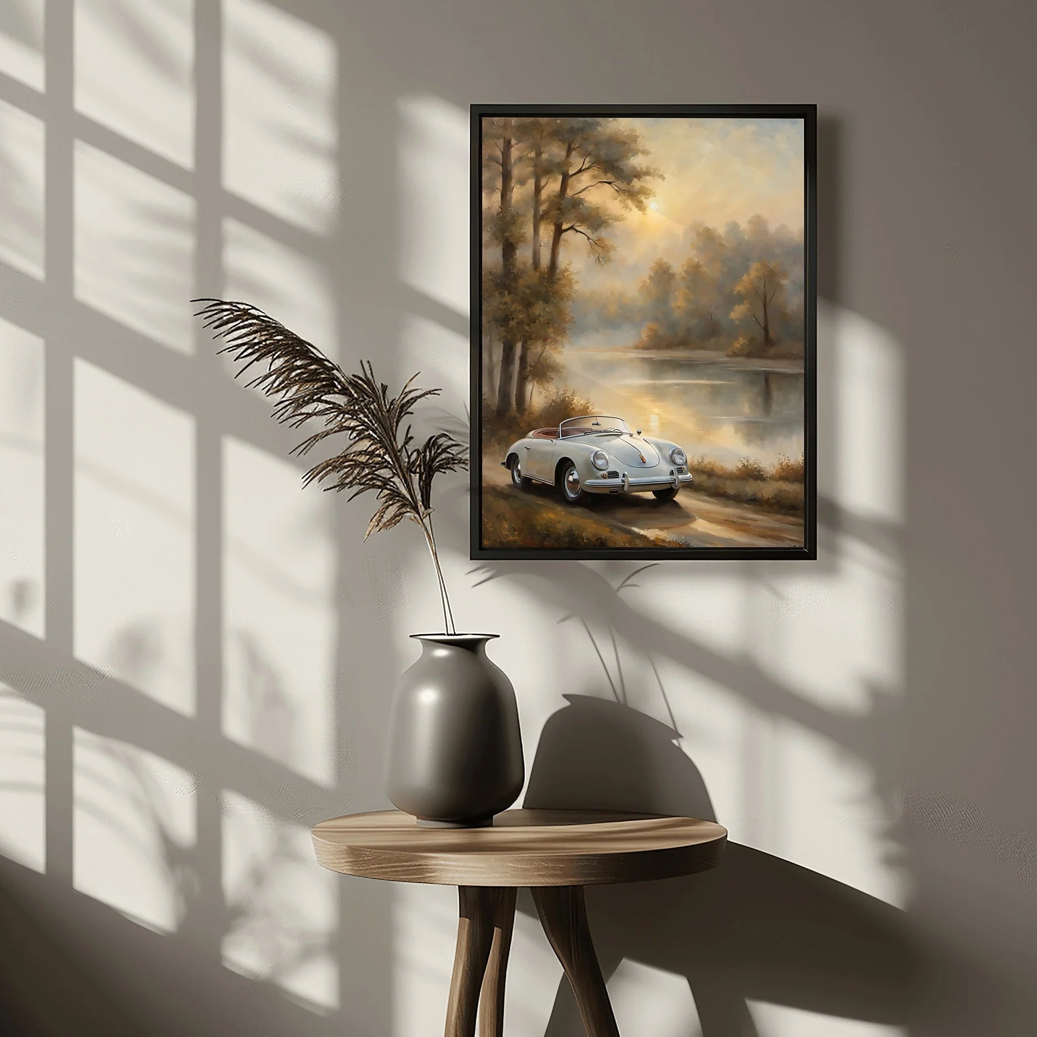 1956 German Speedster Icon - Lakeside Edition | Poster Canvas