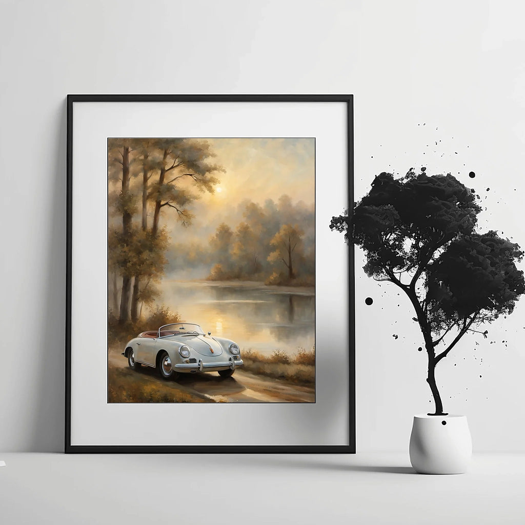 1956 German Speedster Icon - Lakeside Edition | Poster Canvas