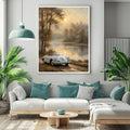 1956 German Speedster Icon - Lakeside Edition | Poster Canvas
