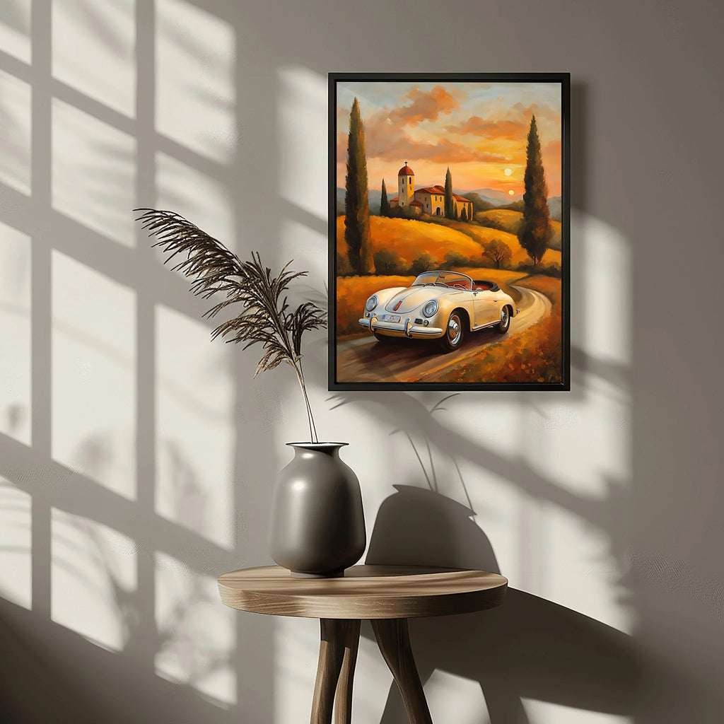 1956 German Speedster Icon - Tuscany Edition | Poster Canvas