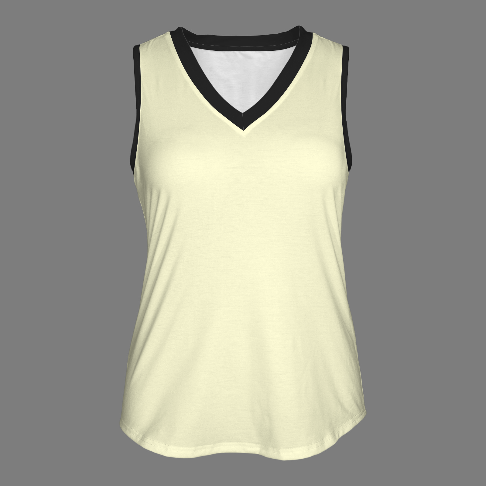 NEW!!! "THAT PART" branded  (black rear) V-Neck Sleeveless Tank Top (Made to Order No Stock)
