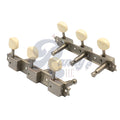 Aged Relic Tuners by Gotoh® w/ Oval Buttons (3-On-Plate) - Fits Gibson®