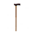 Drive Medical Lightweight Adjustable Bronze Folding Cane With T Handle