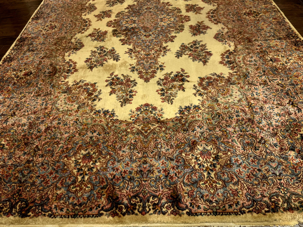 Karastan Kirman Rug #781, Antique Karastan Oriental Carpet 8.8 x 12, Wool Area Rug, Original Collection 700 Series, Rare Discontinued