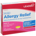 Leader Allergy Relief, Dye-Free 25mg Diphenhydramine HCl, 24 Liqui-Softgels