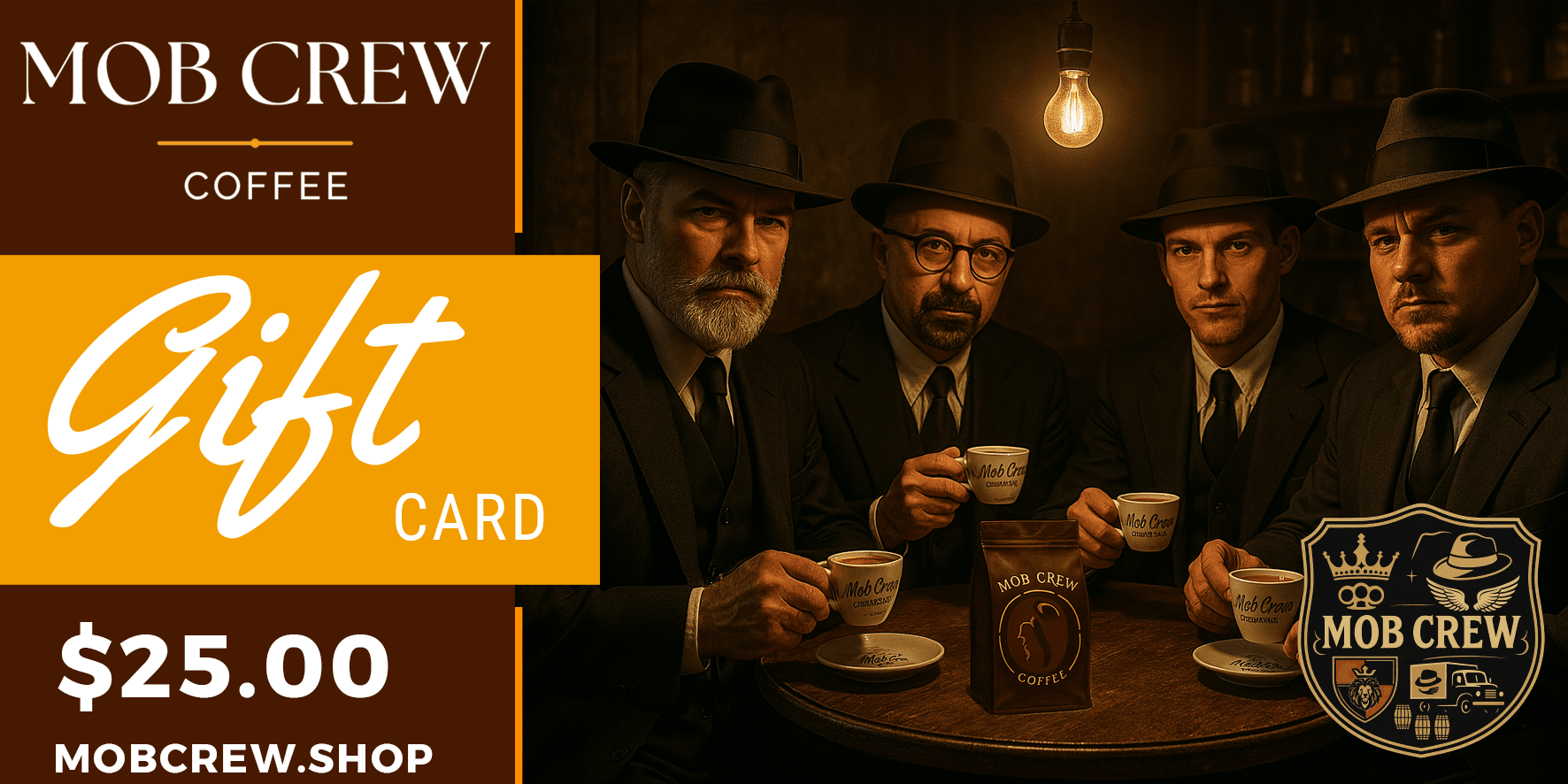 Mob Crew Coffee Gift Cards: The Perfect Gift for Coffee Lovers