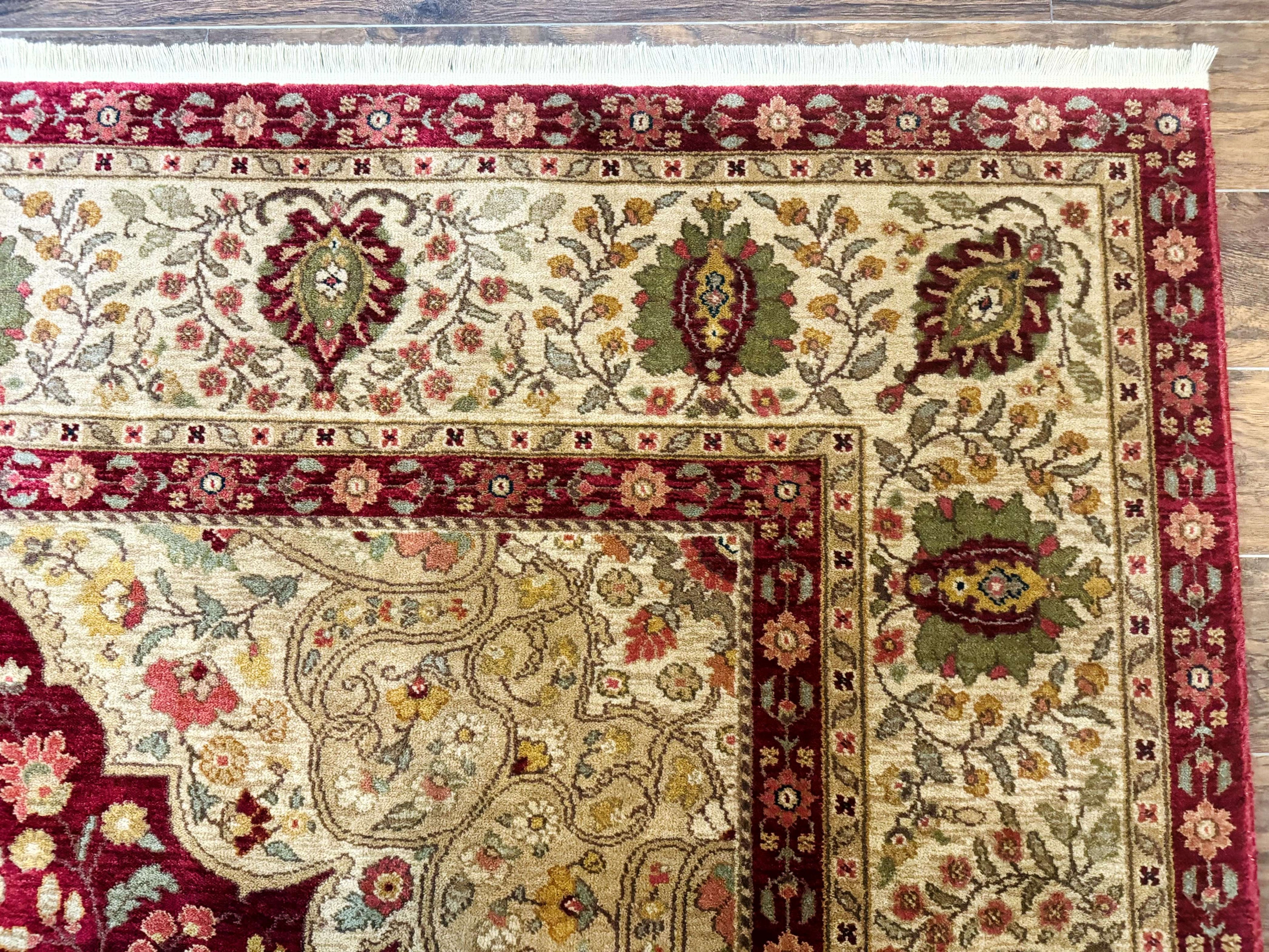 Karastan Rug 8.8 x 12, Antique Legends Royal Tabriz, Wool Pile, Vintage, Rare
