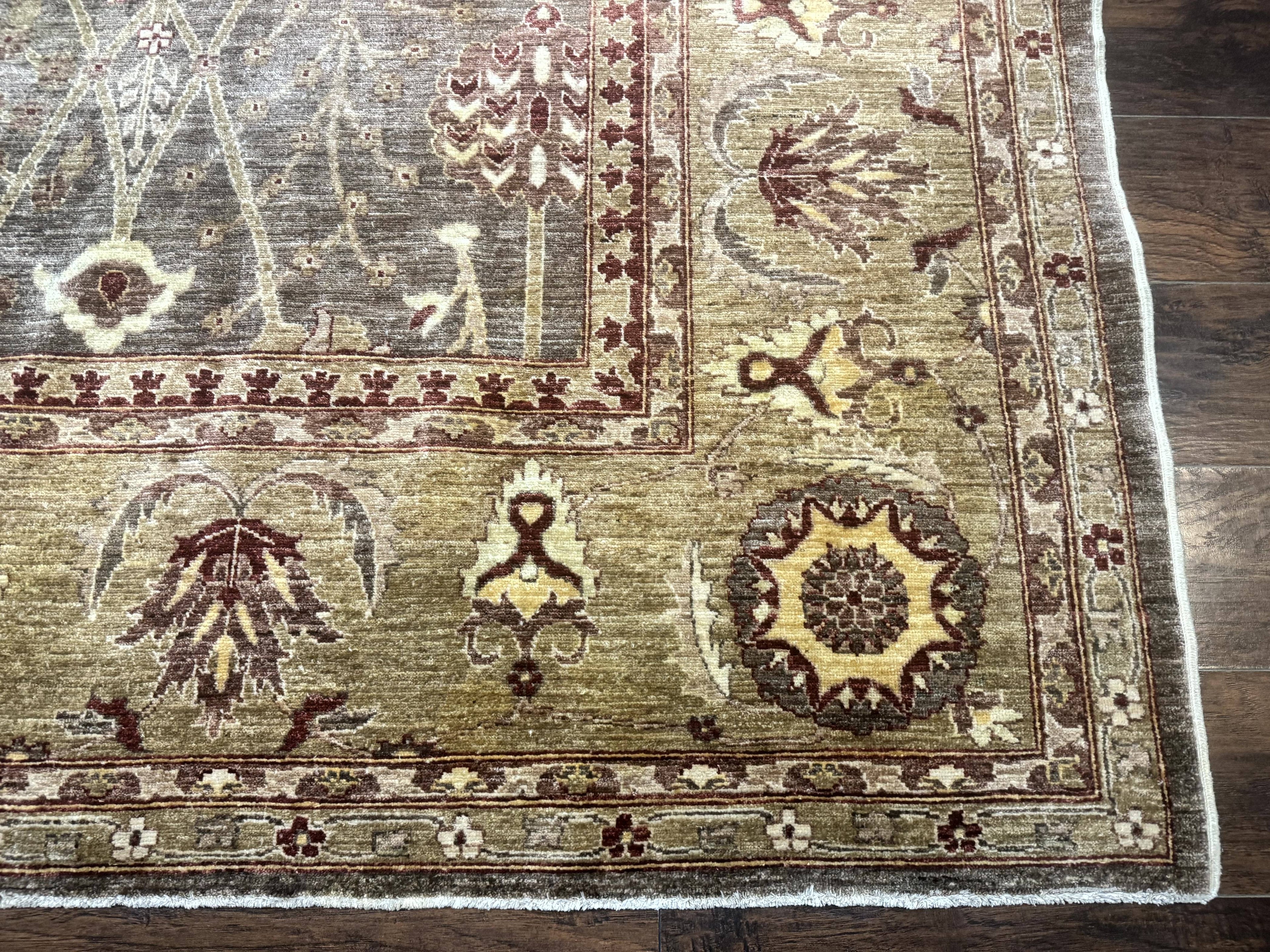 Pakistani Rug 10x14, Large Peshawar Chobi Carpet