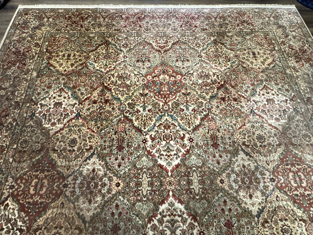 10x14 Karastan Empress Kirman Rug #700/719, Vintage Wool Discontinued Karastan