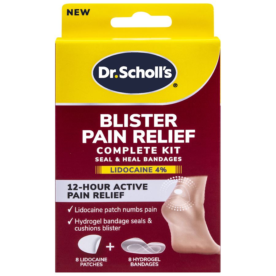 Dr. Scholl's® Blister Pain Relief Complete Kit with Lidocaine