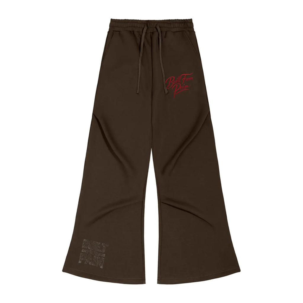 Unisex Wide Leg BUILT FROM PAIN Drawstring Sweatpants