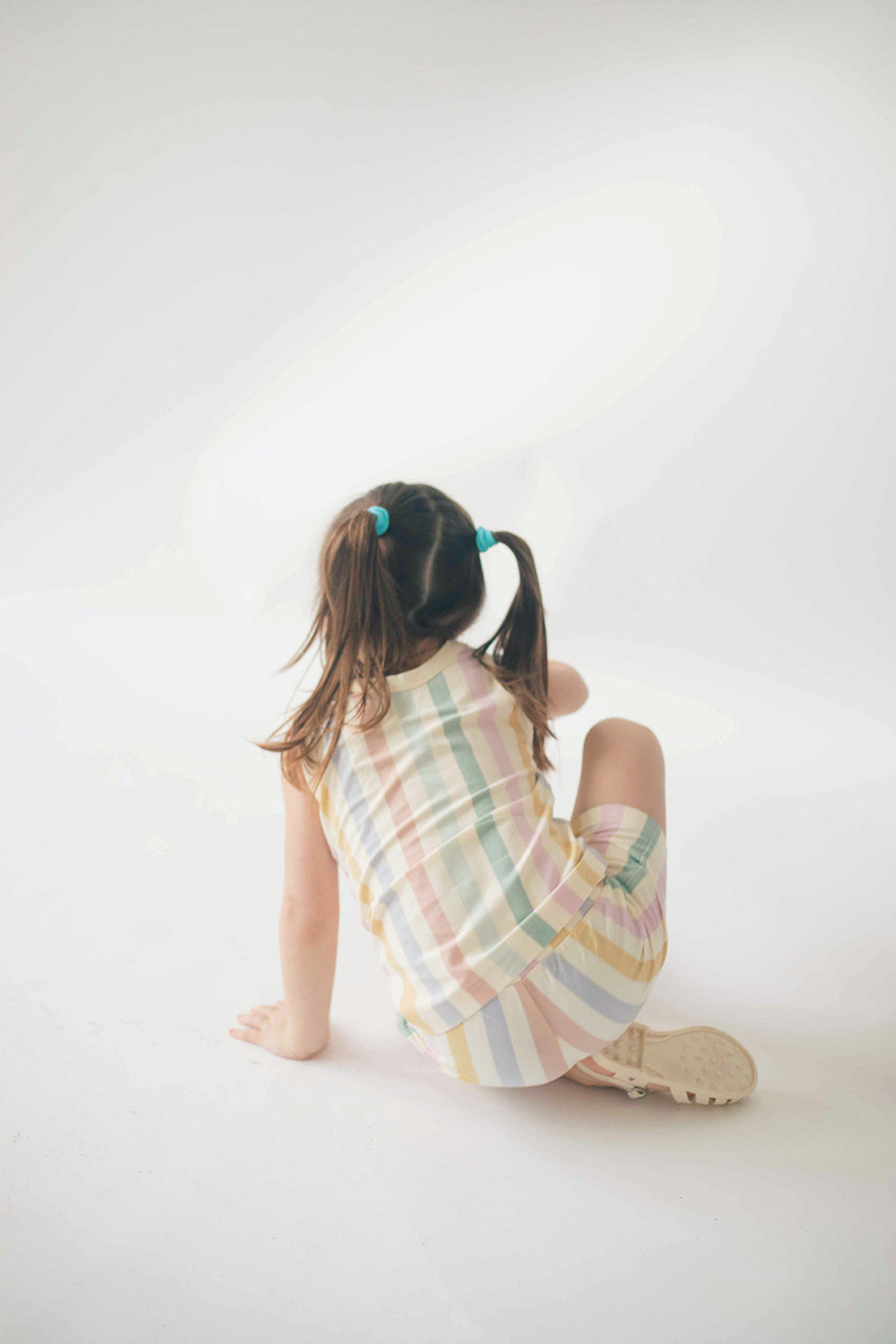 Tank Set in Pastel Stripes
